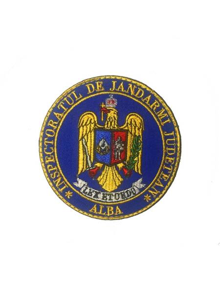 ECUSON ROTUND BRODAT INSPECTORATUL DE JANDARMI JUDETEAN ALBA