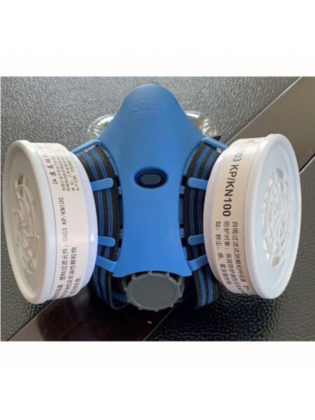 SEMIMASCA INDUSTRIALA CU DOUA CARTUSE FILTRANTE NIVEL FFP3