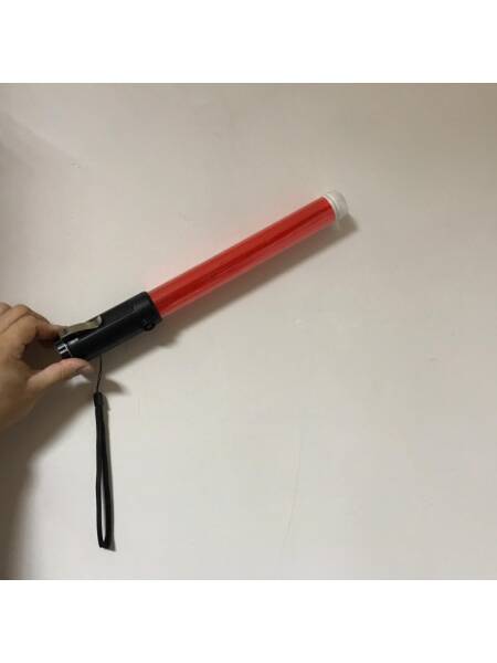 BASTON SEMNALIZARE LUMINOS ROSU  37CM