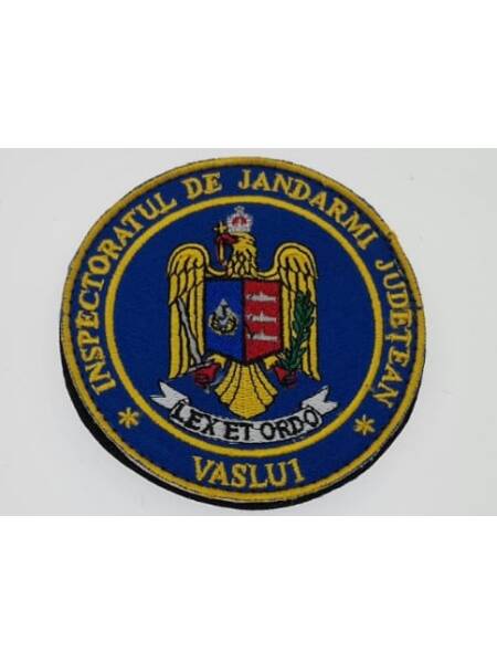 ECUSON ROTUND BRODAT INSPECTORATUL DE JANDARMI JUDETEAN VASLUI