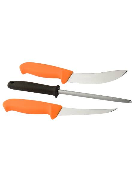 CUTIT MORAKNIV HUNTING SET ORANGE 12098 CU LAMA 14.6CM / 15.8CM
