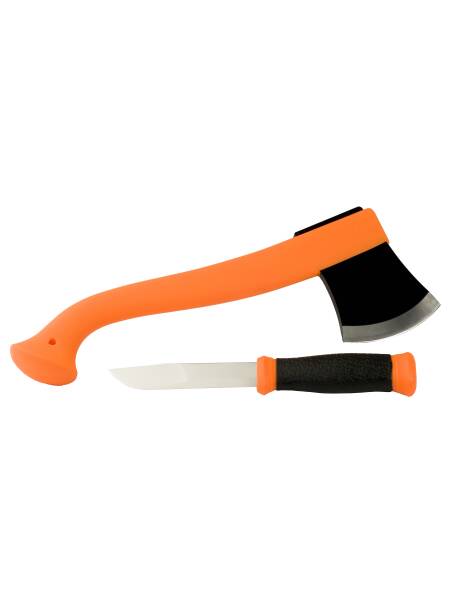 TOPOR MORAKNIV OUTDOOR KIT ORANGE 12096 CU LAMA CUTIT 10.9 CM / LAMA TOPOR 11.5CM