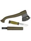 SET MORAKNIV TOPOR SI CUTIT OUTDOOR KIT MG 1-2001 CU LAMA 11.5CM