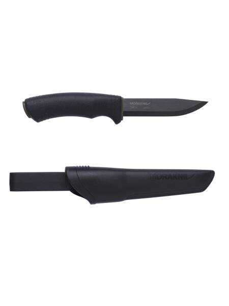 CUTIT MORAKNIV BUSHCRAFT BLACK 12490 CU LAMA 10.9CM