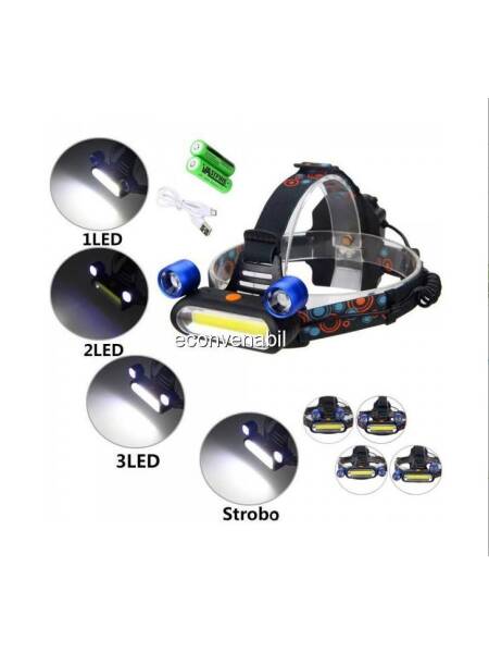LANTERNA FRONTALA CU LED COB
