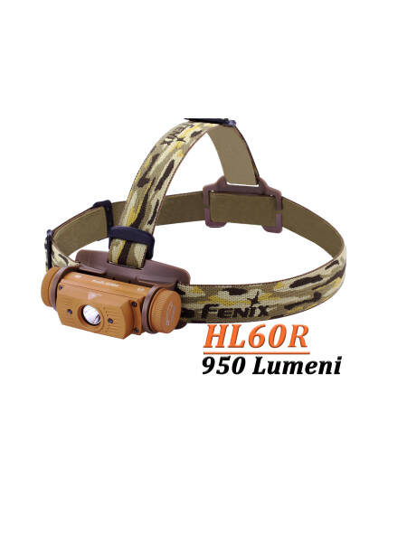 LANTERNA FRONTAL REINCARCABILA SI PROTECTIE LA PRAF  FENIX HL60R