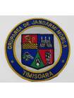 EMBLEMA  ROTUNDA BRODATA PERSONALIZATA GRUPAREA DE JANDARMI MOBILA TIMISOARA