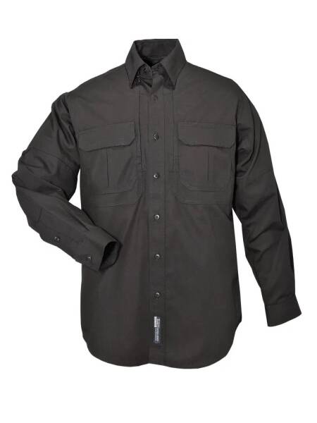 CAMASA TACTICAL MODEL 5.11 CU MANECA LUNGA NEAGRA - M