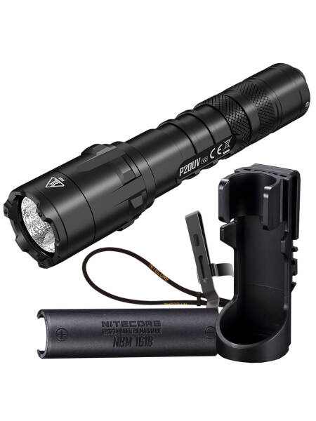 LANTERNA TACTICA REINCARCABILA NITECORE 1000 LUMENI P20UV V2