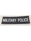EMBLEMA NEAGRA BRODATA MILITARY POLICE