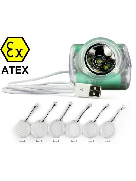 LANTERNA ATEX VULKANO 4A CU LED SI ACUMULATORI, AUTONOMIE 60H