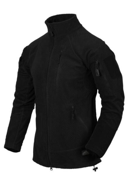 HELIKON JACHETA TACTICA ALPHA GRID FLEECE BLACK MARIME L/REGULAR BL-ALT-FG-01