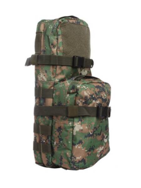 RUCSAC SISTEM DE HIDRATARE CAMUFLAJ DIGITAL PADURE FARA REZERVOR BS026