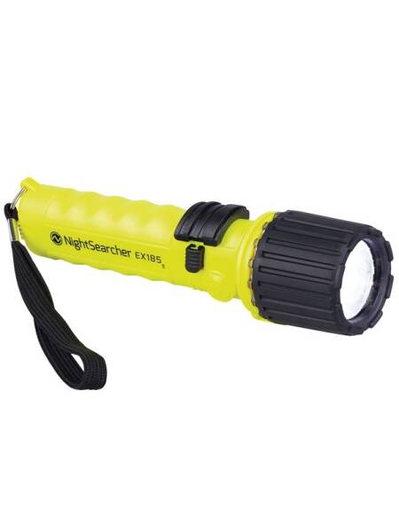 LANTERNA NIGHTSEARCHER ATEX EX185 ZONA 0, 1, 2, 117 METRI