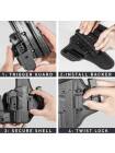 SISTEM MODULAR ShapeShift CU 4 PLATFORME PENTRU TOC PISTOL GLOCK 17,22,31,37