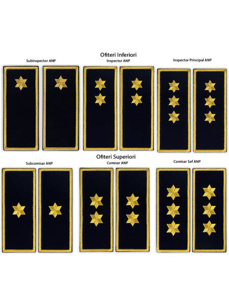 GRADE PENITENCIAR OFITERI INFERIORI SI SUPERIORI