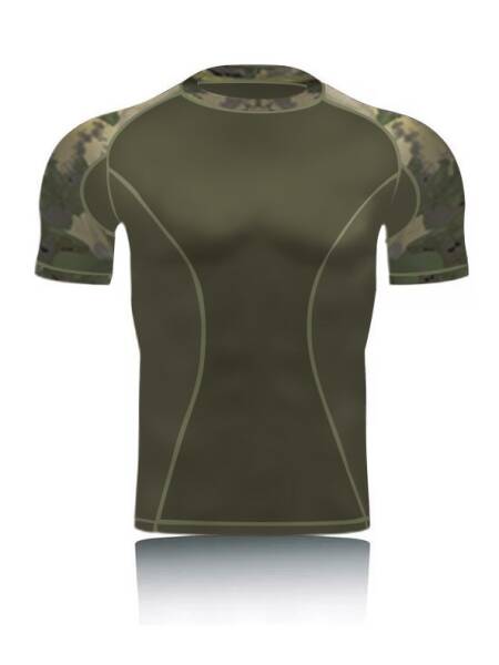 TRICOU SPORT PENTRU BARBATI A-TACS FG PRO CU MANECA SCURTA S