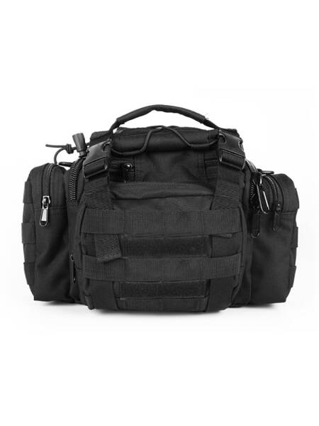 GEANTA TIP BORSETA PENTRU APARAT FOTO CULOARE NEAGRA SISTEM MOLLE BG24BK