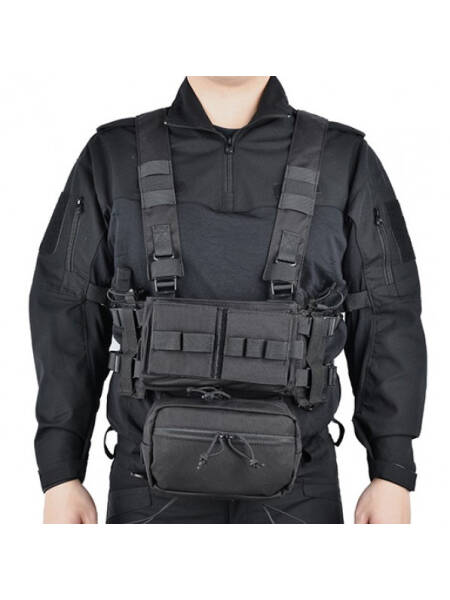 VESTA TACTICA SUSPENDATA LA PIEPT MK3 CU PORTURI SI BORSETA VT17