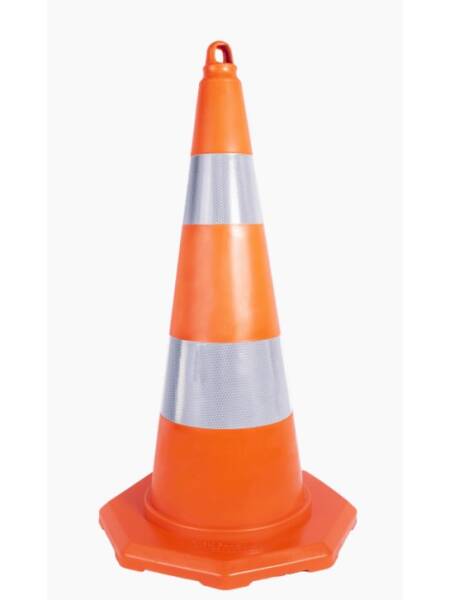 CON PVC REFLECTORIZANT BAZA OCTOGON 75CM 2.4KG