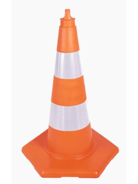 CON PVC REFLECTORIZANT BAZA HEXAGON 75CM 2.0KG