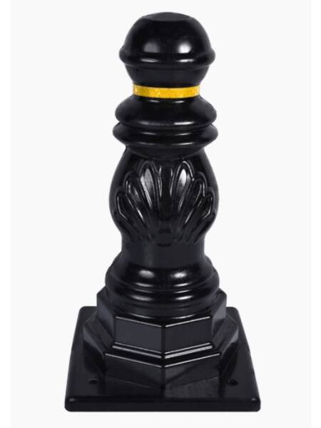 STALP METALIC ORNAMENTAL PENTRU DELIMITARE LOCURI AMENAJATE 49CM