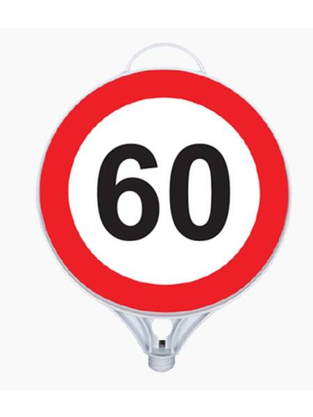 INDICATOR RUTIER PLASTIC LIMITA VITEZA 60KM 39X28CM