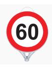 INDICATOR RUTIER PLASTIC LIMITA VITEZA 60KM 39X28CM