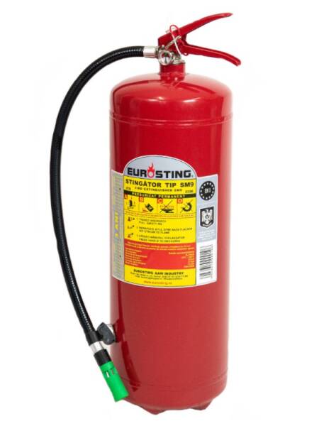 STINGATOR PORTATIV PRESURIZAT PERMANENT CU SPUMA AEROMECANICA SM9