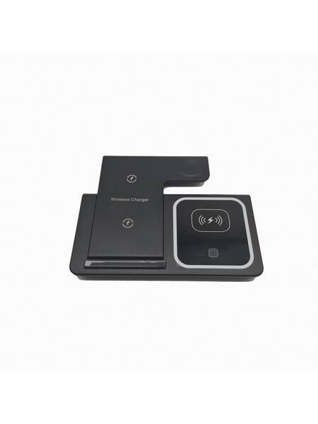 INCARCATOR MOBIL WIRELESS 3-IN-1 CULOARE NEGRU