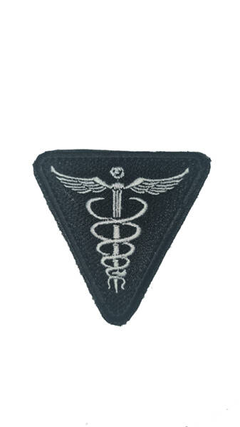 ECUSON BRODAT TRIUNGHIULAR LOGO MEDICAL NEGRU