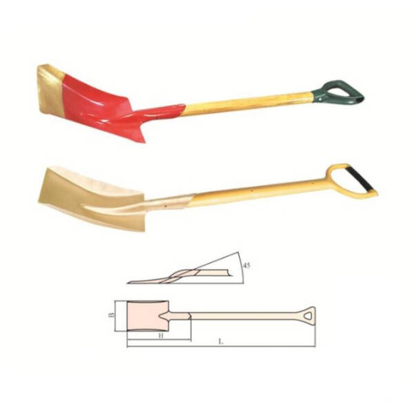 LOPATA DREAPTA CU MANER ANTIEX (ATEX) T-EX