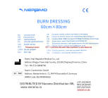 PANSAMENT ARSURI / COMPRESA NETESUTA / BURN DRESSING 60cm X 80cm / ОПІКОВА ПОВ