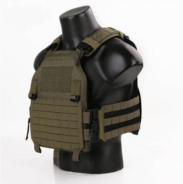 VESTA PLATE CARRIER EM7404 Green M-size КАРРИЕР EM7404 ПЛОСКАЯ КУРТКА Зелена М-розмір