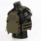 VESTA PLATE CARRIER EM7404 Green M-size КАРРИЕР EM7404 ПЛОСКАЯ КУРТКА Зелена М-розмір