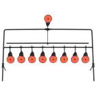 TINTA DE TIR SPORTIV ROTATIVA CU AUTO-RESETARE 8 + 1 TINTE