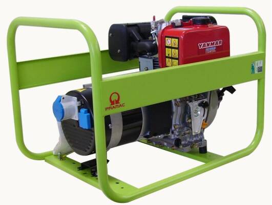 Generator diesel monofazat Pramac E6500, 5.3 kW, motor Yanmar / Однофазний дизельний генератор Pramac E6500, 5,3 кВт, двигун Yanmar