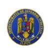 ECUSON ROTUND BRODAT INSPECTORATUL DE JANDARMI JUDETEAN ILFOV