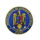 ECUSON ROTUND BRODAT INSPECTORATUL DE JANDARMI JUDETEAN ILFOV