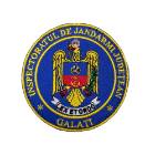 ECUSON ROTUND BRODAT INSPECTORATUL DE JANDARMI JUDETEAN GALATI