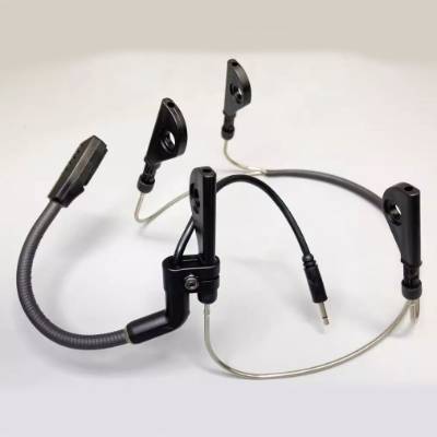 Suport pentru gat EARMOR M17 cu microfon electret S19 si accesorii Velcro