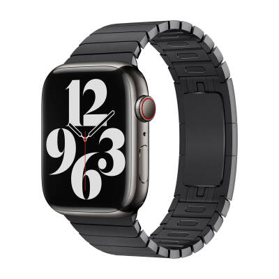 Curea metalica din otel inoxidabil 42/44/45mm pentru Apple Watch Series 7 6 8 Ultra Negru